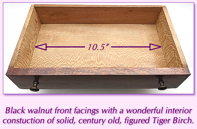 Tradesman Demonstrator Dresser Drawer Inside